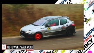 KotowskiZalewski  Peugeot 206  Rajdowe Kryterium Północy 2024 [upl. by Esilehs]