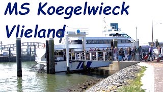 Met MS Koegelwieck van Harlingen naar Vlieland  Rederij Doeksen [upl. by Lorusso843]