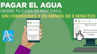 Pagar tu RECIBO DE AGUA OPDM Tlalnepantla desde tu casa sin comisiones ni costos PractiConsejo5 [upl. by Arundell961]