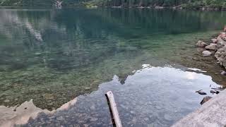 A beautiful lake in Poland in the Tatra Mountains Morskie Oko [upl. by Trevar801]