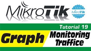 MikroTik Tutorial 19  Mikrotik How to Create Graph Monitoring Traffic [upl. by Jessalin]