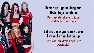 BABYMONSTER  BATTER UP  Lirik Terjemahan Indonesia [upl. by Wappes]