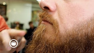 Master Barber Shows How to Give the Ultimate Beard Trim [upl. by Starbuck942]