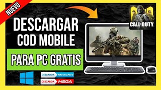 ✅✅Descargar Call Of Duty Mobile para PC SIN EMULADOR Windows 7 8 y 10 Ultima Versión✅✅ [upl. by Yeslaehc]