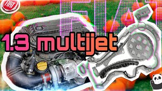 FIAT 13 multijet  Timing chain replacement not removing oil pan [upl. by Carlynn]