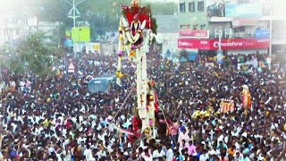 Aerial View Of Bellary Kanaka Durgamma Sidibandi Mahotsava [upl. by Dituri485]