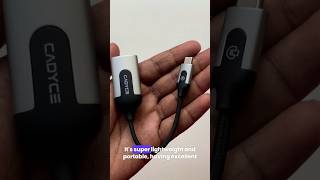 🔥Is This the BEST USBC to USBA Adapter⚡CADYCE CAC3AF Review tech unboxing gadgets usb [upl. by Airotel67]