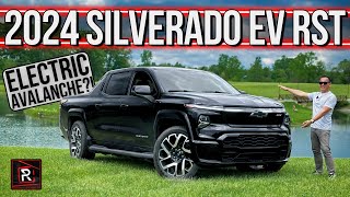 The 2024 Chevrolet Silverado EV RST Is A Modern Day Avalanche With Class Leading Range [upl. by Luy]