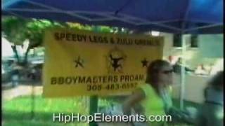 Bboy Masters ProAM 2000 Miami Hip Hop Elements Break Dance [upl. by Oflodor]