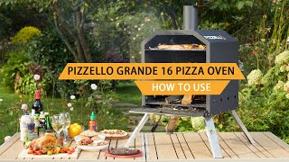 Pizzello Grande 16  Outdoor 2Layer Pizza Oven [upl. by Satterlee]