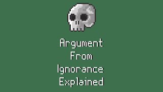 Argument From Ignorance Explained Vertical Video  Logical Fallacies in 60 Seconds [upl. by Lem]