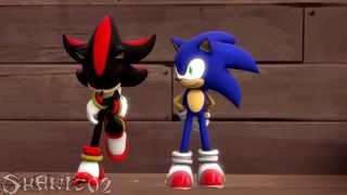 Sonic annoys Shadow CrazyScoutFins Random collab 2 entry [upl. by Nawad]