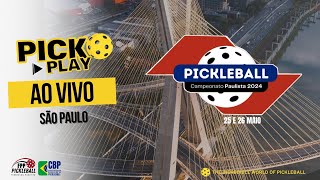 CAMPEONATO PAULISTA DE PICKLEBALL 2024 [upl. by Docia]