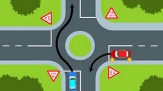 NZ Road Code Intersection Questions 123 [upl. by Sivla667]