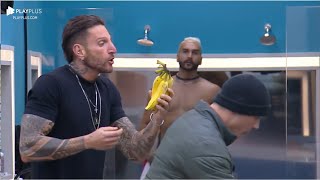 A GRANDE CONQUISTA Guipa chama Brenno de Banana de Pijama durante discussão [upl. by Fatsug]