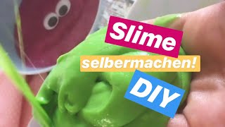 SlimeTini DIY Slime Rezept Mit und ohne Kleber [upl. by Neisa]