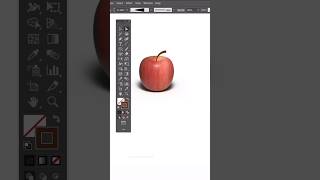 Apple design in illustrator logodesgin graphicdesgin trendingreels amazingshorts [upl. by Tully]