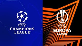 ROBLOX UEFA Champions League and UEFA Europa League QuarterFinal Draws [upl. by Eads]