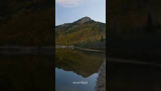 Fall Foliage in the White Mountains  Franconia Notch New Hampshire October 2024 shorts [upl. by Ydur762]