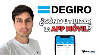 👉🏻 Cómo Usar la App de DeGiro 📊 Tutorial 2021 [upl. by Nomead]