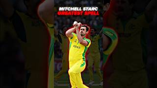 Mitchell Starc most dangerous spell 🔥 cricket mitchellstarc [upl. by Liberati]