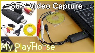 7  EasyCAP USB2 Video Captures my 29 Year old VHS Tape  693 [upl. by Neehar]