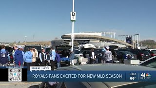 Fans enjoyed home opener at Kauffman Stadium as stadiums sales tax vote looms [upl. by Wain]