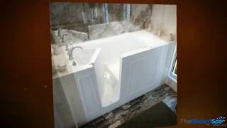 MediTub WalkIn ADA Compliant Handicap Accessible Spa Bathtubs [upl. by Acinorev465]