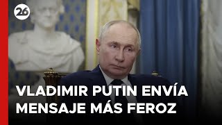 🚨 ALARMA MUNDIAL  VLADIMIR PUTIN envía su MENSAJE MÁS FEROZ [upl. by Eiuol]