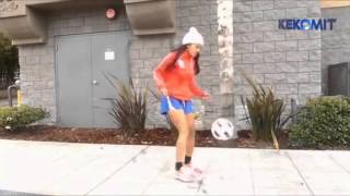 Womens Football  Girl Soccer Freestyle hd [upl. by Artur]