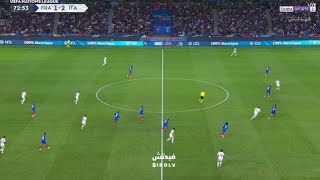 Gol di Giacomo Raspadori Francia Vs Italia 13 Tutti i gol Risultati Punti salienti e analisi [upl. by Schiro]