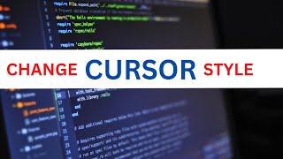 How To Change VSCode Cursor Blink Style [upl. by Johiah]