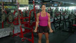 How to Do Standing Dumbbell Curls [upl. by Olra]