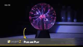 BeamZ 20cm Plasma Ball 153170 [upl. by Sholley]