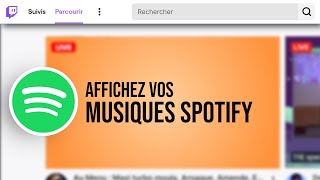 Affichez vos Musiques Spotify sur votre Stream [upl. by Rochemont]