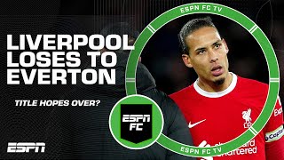 Steve Nicol says Liverpool’s title hopes are OVER after loss to Everton REACTION  ESPN FC [upl. by Adni]