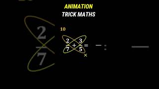 Animation in TRICK MATH [upl. by Adiarf]