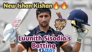 Luvnith Sisodias Batting। New Ishan Kishan। Kolkata Knight Riders। IPL 2025 [upl. by Nirat]