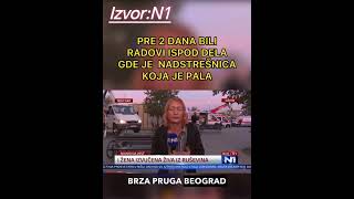 Pre dva dana bili radovi gde je nadstrešnica pala [upl. by Phonsa]