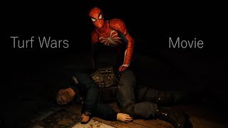 Marvels SpiderMan Ps4 quotTurf Warsquot DLC Movie HD All Cutscenes No Subtitles [upl. by Anillek445]