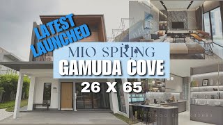 Mio Spring  Gamuda Cove  Japanese Mio Themed  26x65 2Storey Show Unit [upl. by Llain]