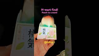 Great Chinese peach ice cream peach icecream yummy viralfood shorts Hmartofficial [upl. by Ive]