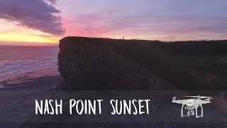 Nash Point Sunset  Cinematic Drone footage [upl. by Odnavres19]