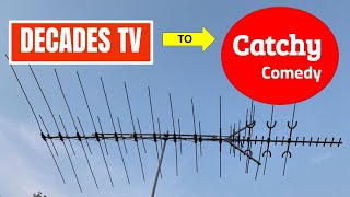 ‘Decades’ TV Network being renamed ‘Catchy Comedy’  OTA television [upl. by Modestine]