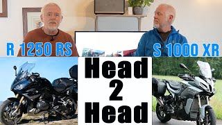 BMW S 1000 XR vs BMW R 1250 RS we argue about which German sporttourer is best [upl. by Nodla]