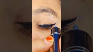 How to do simple eyeliner Simple eyeliner style 😍 shorts eyeliner [upl. by Ahsaekal]