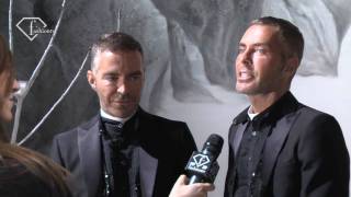 fashiontv  Dsquared2 Men Backstage Fall 2011 Milan Mens Fashion Week  fashiontv  FTVcom [upl. by Sebastiano16]