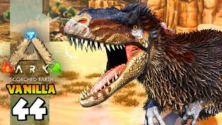 O YUTIRANOS DEIXA OS DINOS MAIS FORTES ARK SCORCHED EARTH VANILLA 44 [upl. by Matt]