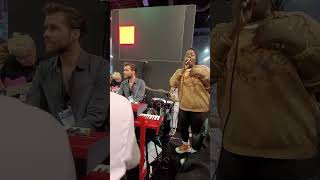 Joel Lyssarides ft Ashley Jayy  Live from the Nord Booth at NAMM 2024 Part 3 [upl. by Sirahs]