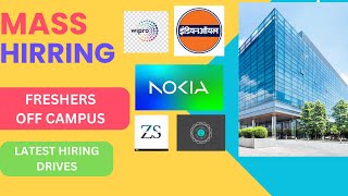 Wipro Zs CollegElyf Nokia Indian Oil Cubexo Hiring OFF CAMPUS DRIVE FOR 2026202520242023 [upl. by Rouvin]